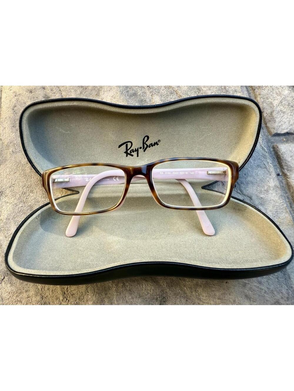 RAY-BAN RB5169 5240 Eyeglasses 52-16-140 Tortoise Purple Glasses Frames Only 
